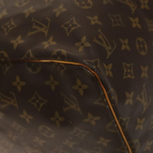 LOUIS VUITTON Monogram Keepall 55 Boston Bag M41424 LV Auth 140304