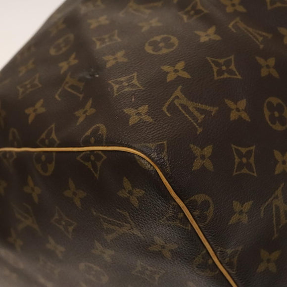 LOUIS VUITTON Monogram Keepall 55 Boston Bag M41424 LV Auth 140304