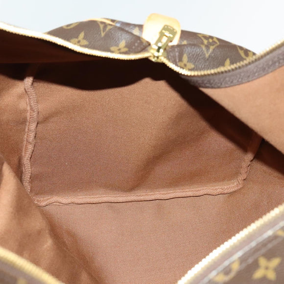 LOUIS VUITTON Monogram Keepall 55 Boston Bag M41424 LV Auth 140304