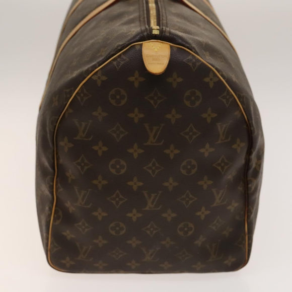 LOUIS VUITTON Monogram Keepall 55 Boston Bag M41424 LV Auth 140304