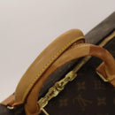 LOUIS VUITTON Monogram Keepall 55 Boston Bag M41424 LV Auth 140304-8