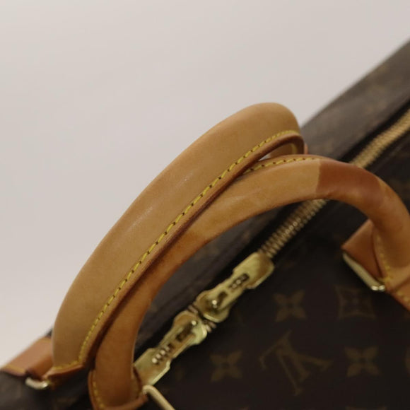 LOUIS VUITTON Monogram Keepall 55 Boston Bag M41424 LV Auth 140304
