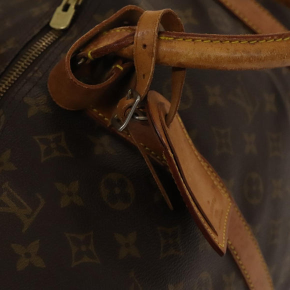 LOUIS VUITTON Monogram Keepall Bandouliere 60 Boston Bag M41412 LV Auth 140306
