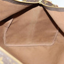 LOUIS VUITTON Monogram Keepall Bandouliere 60 Boston Bag M41412 LV Auth 140306-22