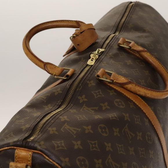 LOUIS VUITTON Monogram Keepall Bandouliere 60 Boston Bag M41412 LV Auth 140306
