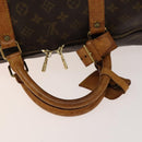 LOUIS VUITTON Monogram Keepall Bandouliere 60 Boston Bag M41412 LV Auth 140306-8