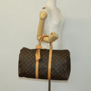 LOUIS VUITTON Monogram Keepall 45 Boston Bag M41428 LV Auth 140308-22
