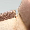 GUCCI GG Supreme Web Sherry Line Clutch Bag PVC Beige 156 01 032 Auth 140311-18