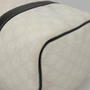 GUCCI GG Supreme Boston Bag PVC White Gold 193603 Auth 140312-10