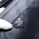 CELINE Shoulder Bag Leather Black Gold Auth 140316-16