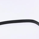 CELINE Shoulder Bag Leather Black Gold Auth 140316-8