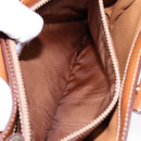 CELINE Macadam Canvas Hand Bag PVC 2way Beige Gold Auth 140317-23