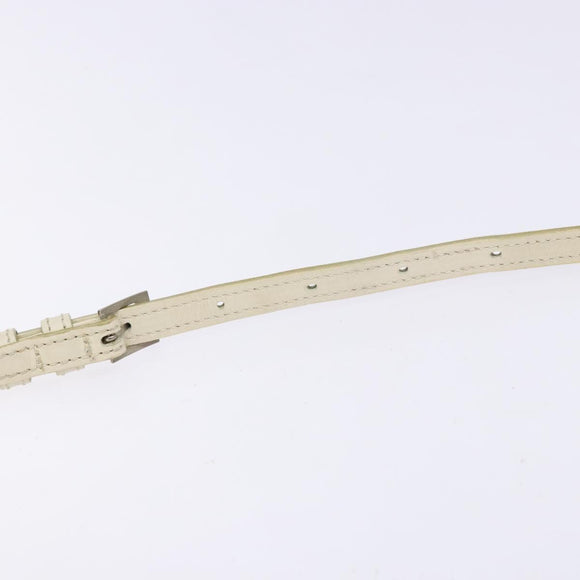 BURBERRY Nova Check Blue Label Shoulder Bag Canvas Leather Beige Auth 140318