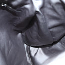 CHANEL Chain Shoulder Bag Leather Ivory Silver CC Auth 140320-17