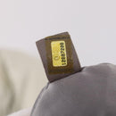 CHANEL Chain Shoulder Bag Leather Ivory Silver CC Auth 140320-12