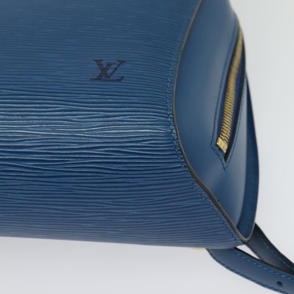 LOUIS VUITTON Epi Mabillon Backpack Blue M52235 LV Auth 140323