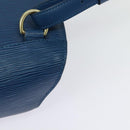 LOUIS VUITTON Epi Mabillon Backpack Blue M52235 LV Auth 140323-17