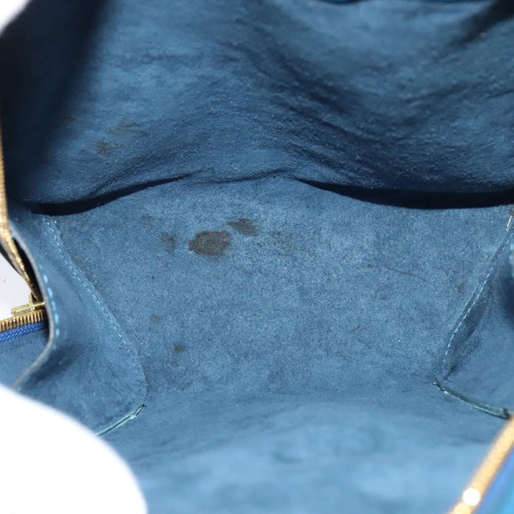 LOUIS VUITTON Epi Mabillon Backpack Blue M52235 LV Auth 140323