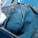 LOUIS VUITTON Epi Mabillon Backpack Blue M52235 LV Auth 140323-12