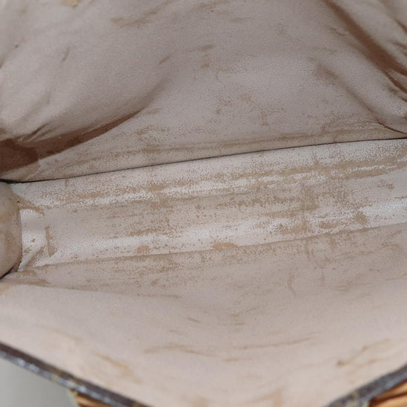 LOUIS VUITTON Monogram Sac Plat Hand Bag M51140 LV Auth 140331