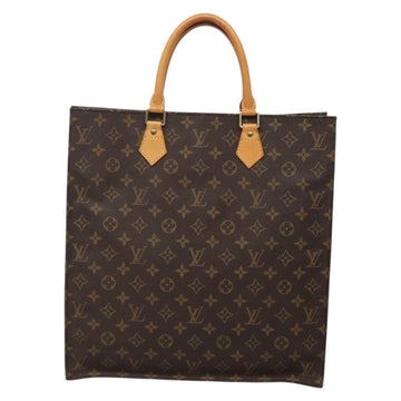 LOUIS VUITTON Monogram Sac Plat Hand Bag M51140 LV Auth 140331 - 0