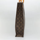 LOUIS VUITTON Monogram Sac Plat Hand Bag M51140 LV Auth 140331-5