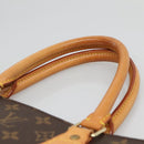 LOUIS VUITTON Monogram Sac Plat Hand Bag M51140 LV Auth 140331-8