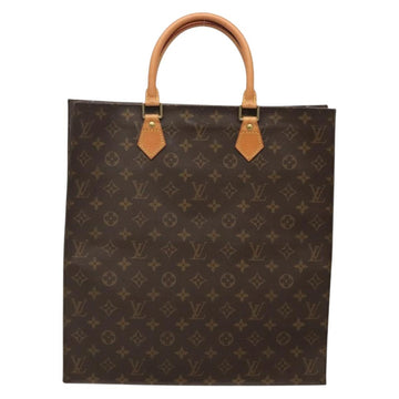 LOUIS VUITTON Monogram Sac Plat Hand Bag M51140 LV Auth 140332 - 0
