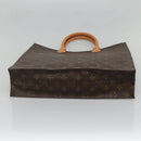 LOUIS VUITTON Monogram Sac Plat Hand Bag M51140 LV Auth 140332-5