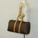 LOUIS VUITTON Monogram Keepall 45 Boston Bag M41428 LV Auth 140333-22