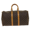 LOUIS VUITTON Monogram Keepall 45 Boston Bag M41428 LV Auth 140333-3