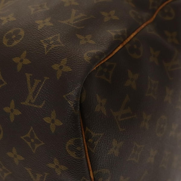 LOUIS VUITTON Monogram Keepall 55 Boston Bag M41424 LV Auth 140335
