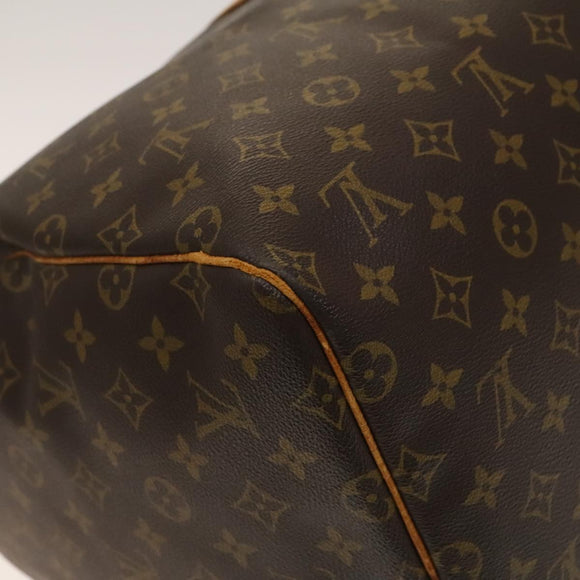 LOUIS VUITTON Monogram Keepall 55 Boston Bag M41424 LV Auth 140335