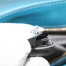 Miu Miu Hand Bag Leather 2way Blue Gold Auth 140336-11