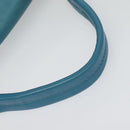 Miu Miu Hand Bag Leather 2way Blue Gold Auth 140336-6