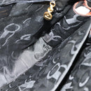 Salvatore Ferragamo Gancini Hand Bag Leather 2way Brown Gold Auth 140342-19