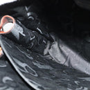 Salvatore Ferragamo Gancini Hand Bag Leather 2way Brown Gold Auth 140342-20