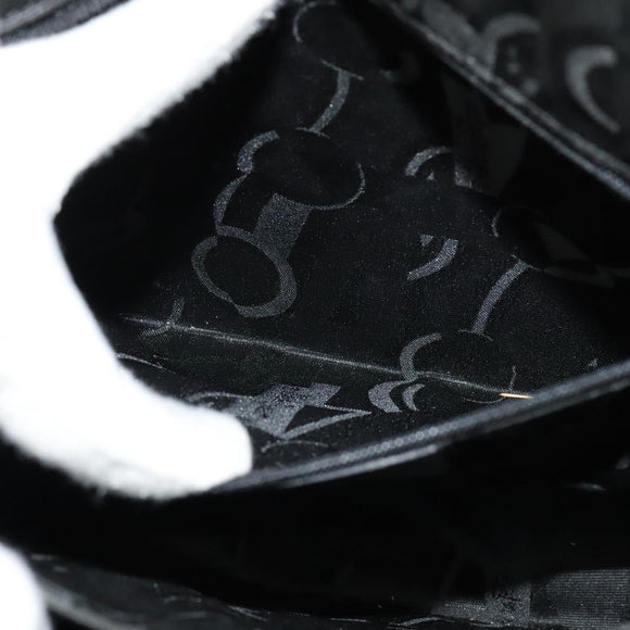 Salvatore Ferragamo Gancini Hand Bag Leather 2way Brown Gold Auth 140342