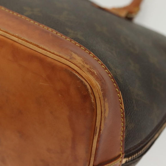 LOUIS VUITTON Monogram Alma Hand Bag M51130 LV Auth 140347