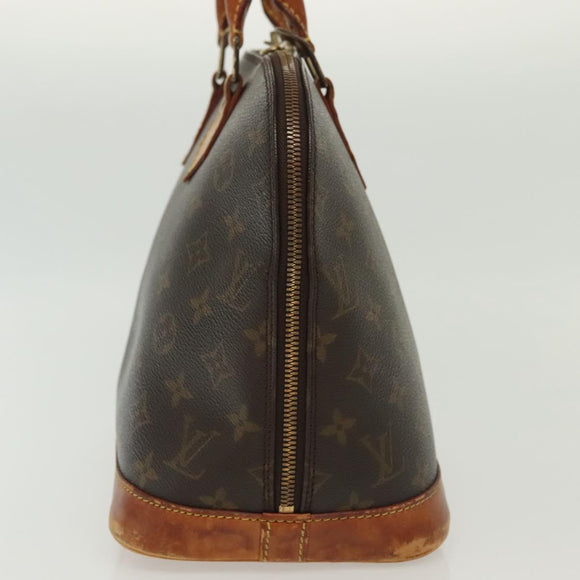 LOUIS VUITTON Monogram Alma Hand Bag M51130 LV Auth 140347