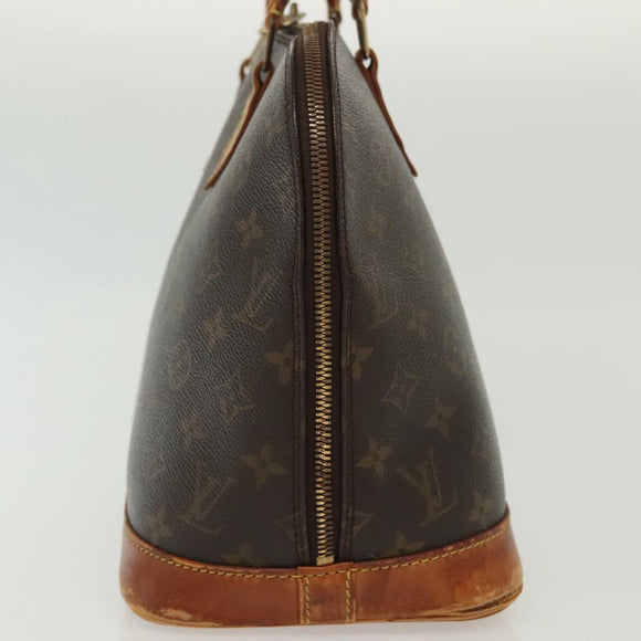 LOUIS VUITTON Monogram Alma Hand Bag M51130 LV Auth 140347