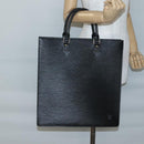 LOUIS VUITTON Epi Sac Plat Hand Bag Black M59082 LV Auth 140352-18