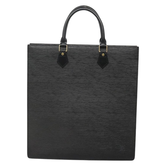 LOUIS VUITTON Epi Sac Plat Hand Bag Black M59082 LV Auth 140352