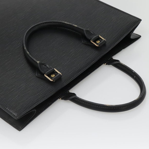 LOUIS VUITTON Epi Sac Plat Hand Bag Black M59082 LV Auth 140352
