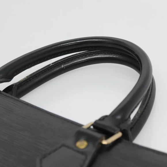 LOUIS VUITTON Epi Sac Plat Hand Bag Black M59082 LV Auth 140352