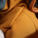 LOUIS VUITTON Monogram denim Preity Hand Bag Blue M95020 LV Auth 140355V-11