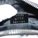 FENDI Zucca Canvas Pouch White Silver Auth 140366M-11