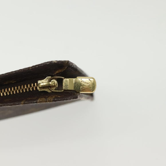 LOUIS VUITTON Monogram Bucket GM Accessory Pouch LV Auth 140368