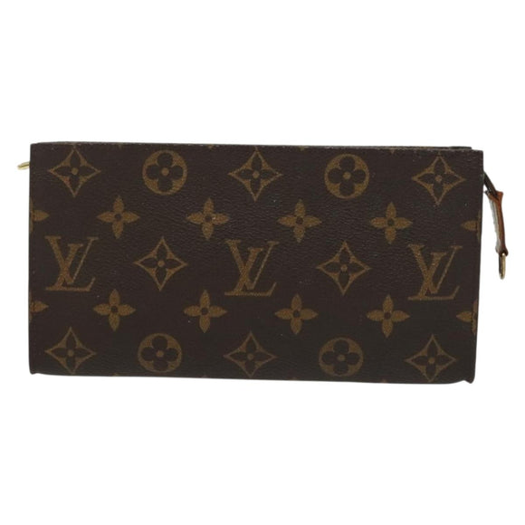 LOUIS VUITTON Monogram Bucket GM Accessory Pouch LV Auth 140369