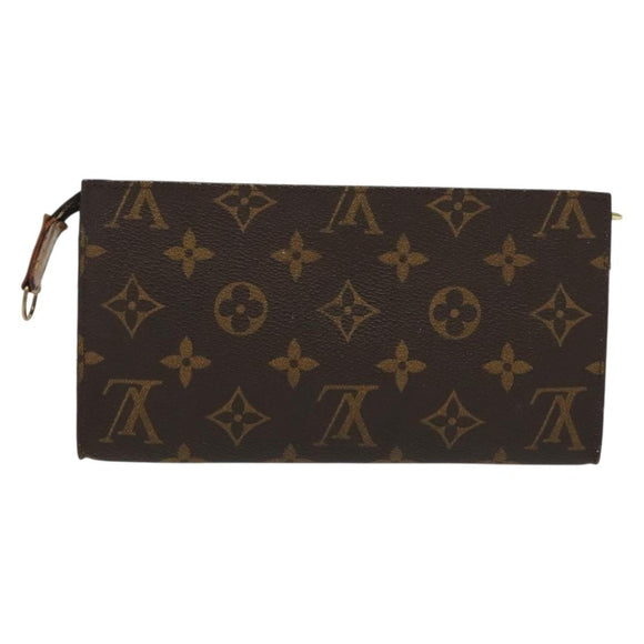 LOUIS VUITTON Monogram Bucket GM Accessory Pouch LV Auth 140369